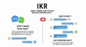 IKR Meaning in Text
