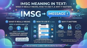 IMSG Meaning in Text