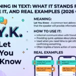 LYK Meaning in Text