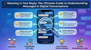 Meaning in Text Reply