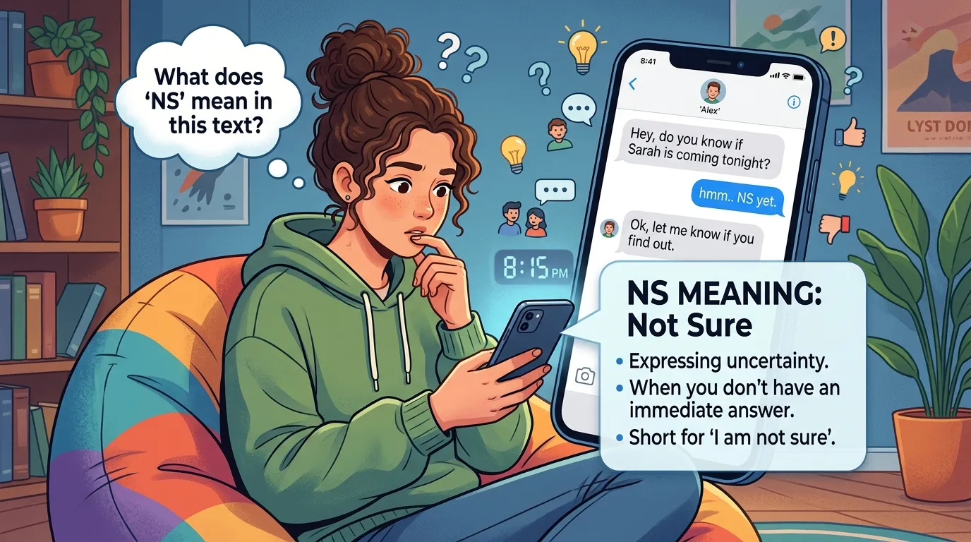 NS Meaning in Text