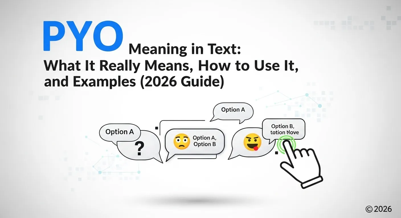 PYO Meaning in Text