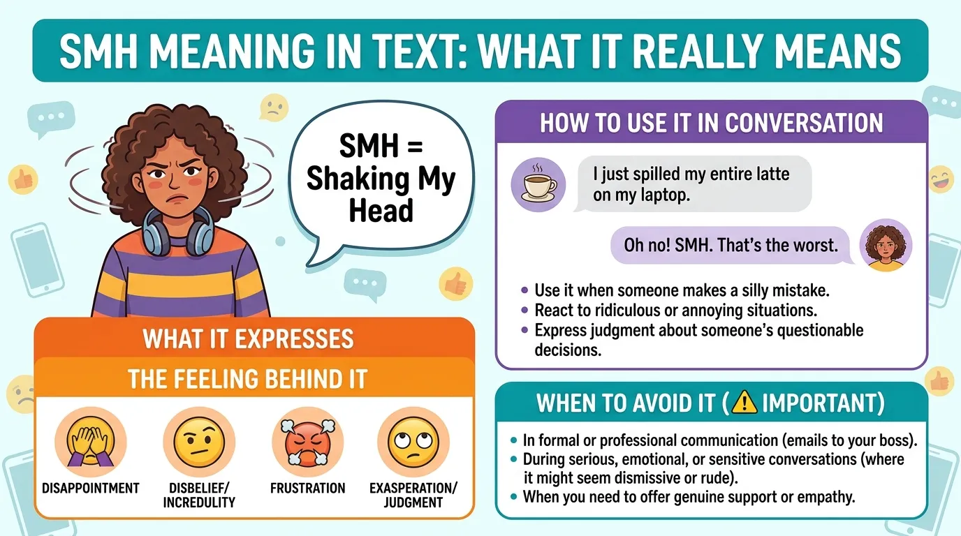 SMH Meaning in Text