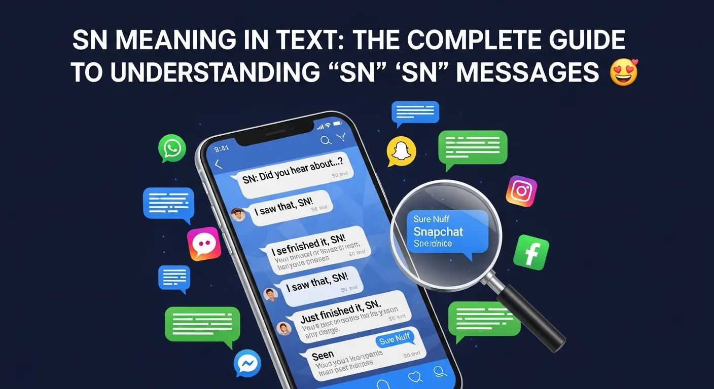 SN Meaning in Text