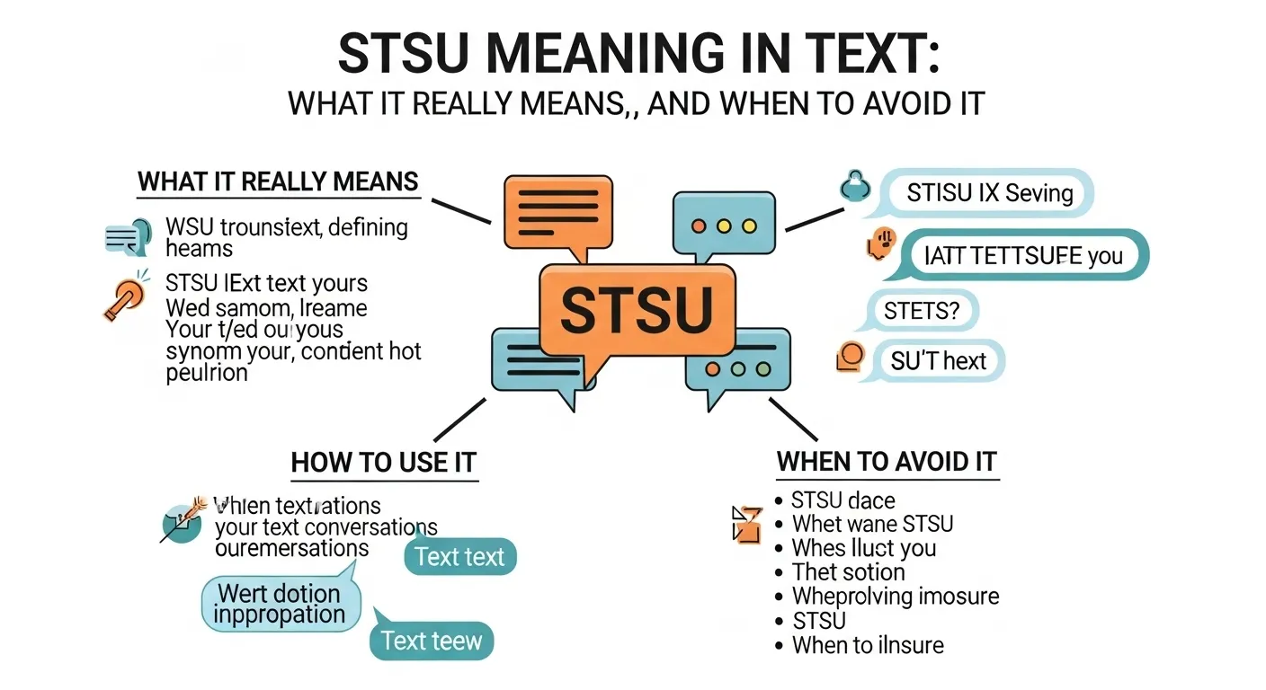 STSU Meaning in Text