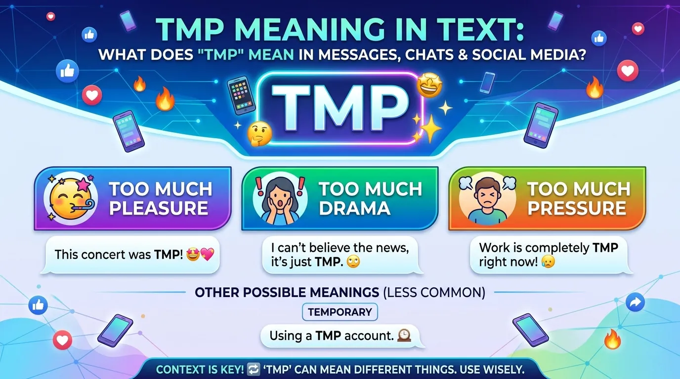 TMP Meaning in Text