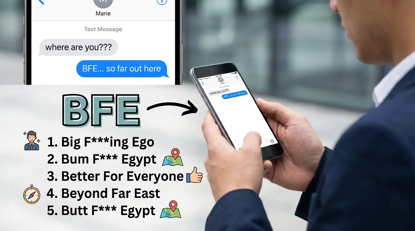 BFE Meaning in Text
