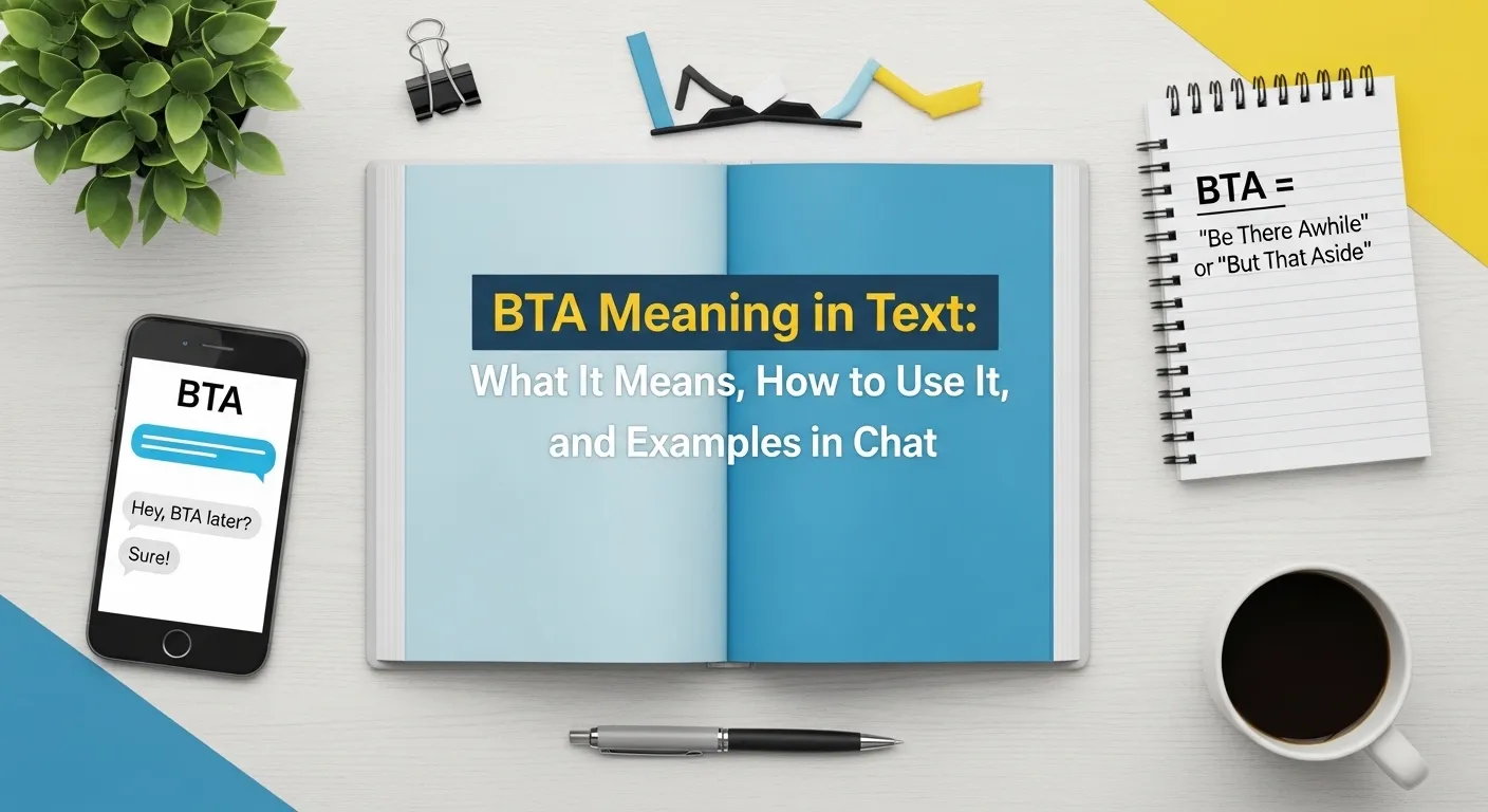 BTA Meaning in Text