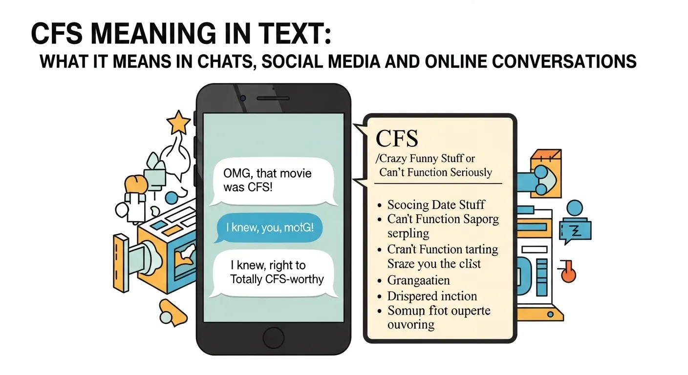 CFS Meaning in Text