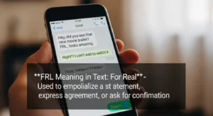 FRL Meaning in Text
