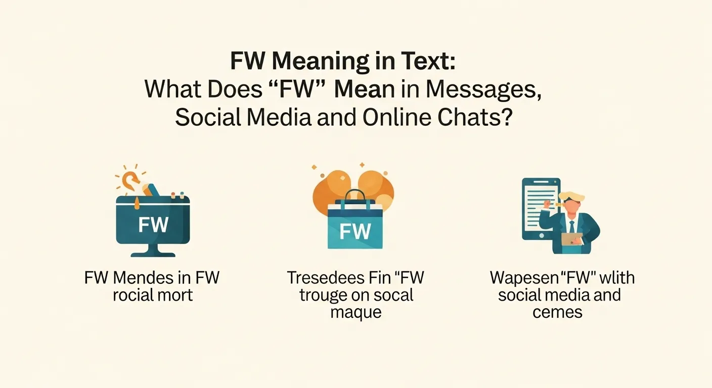FW Meaning in Text