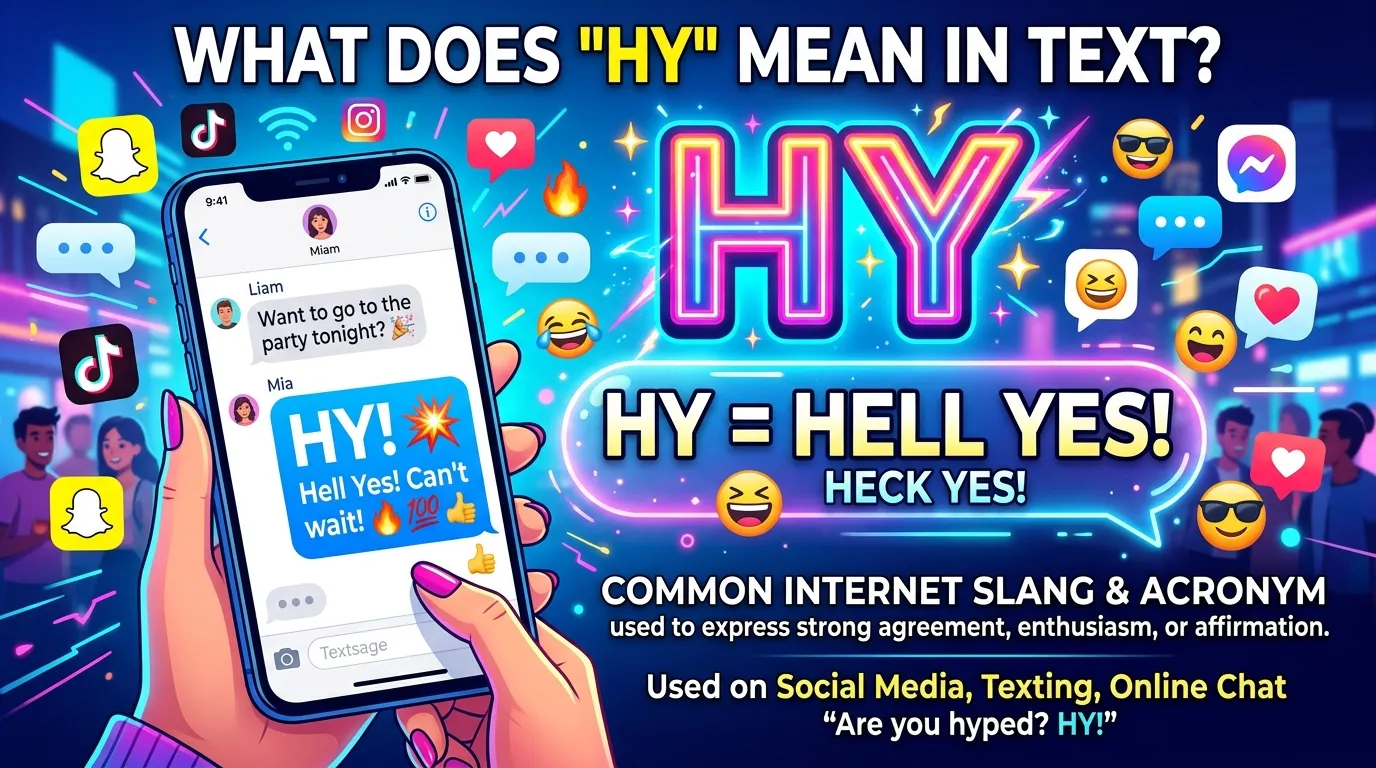 HY Meaning in Text