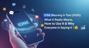 IONK Meaning in Text
