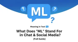 ML Meaning in Text