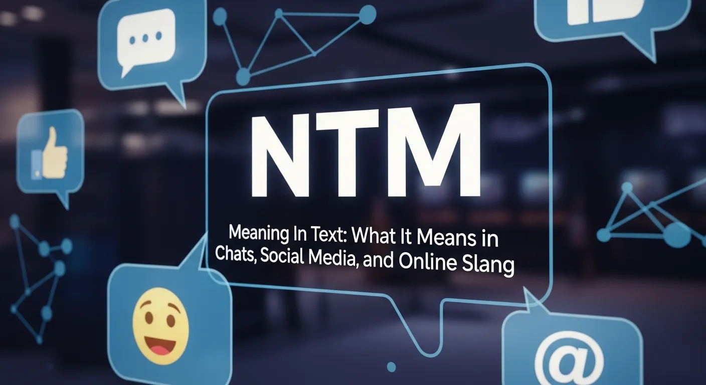 NTM Meaning in Text