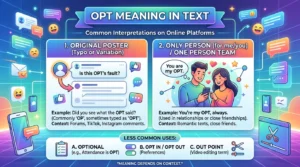 OPT Meaning in Text