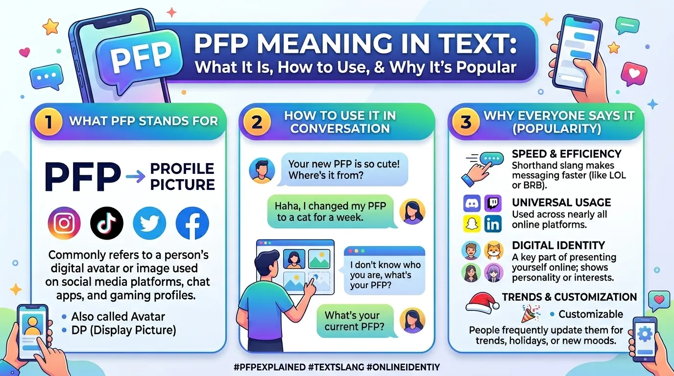 PFP Meaning in Text