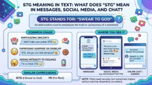 STG Meaning in Text