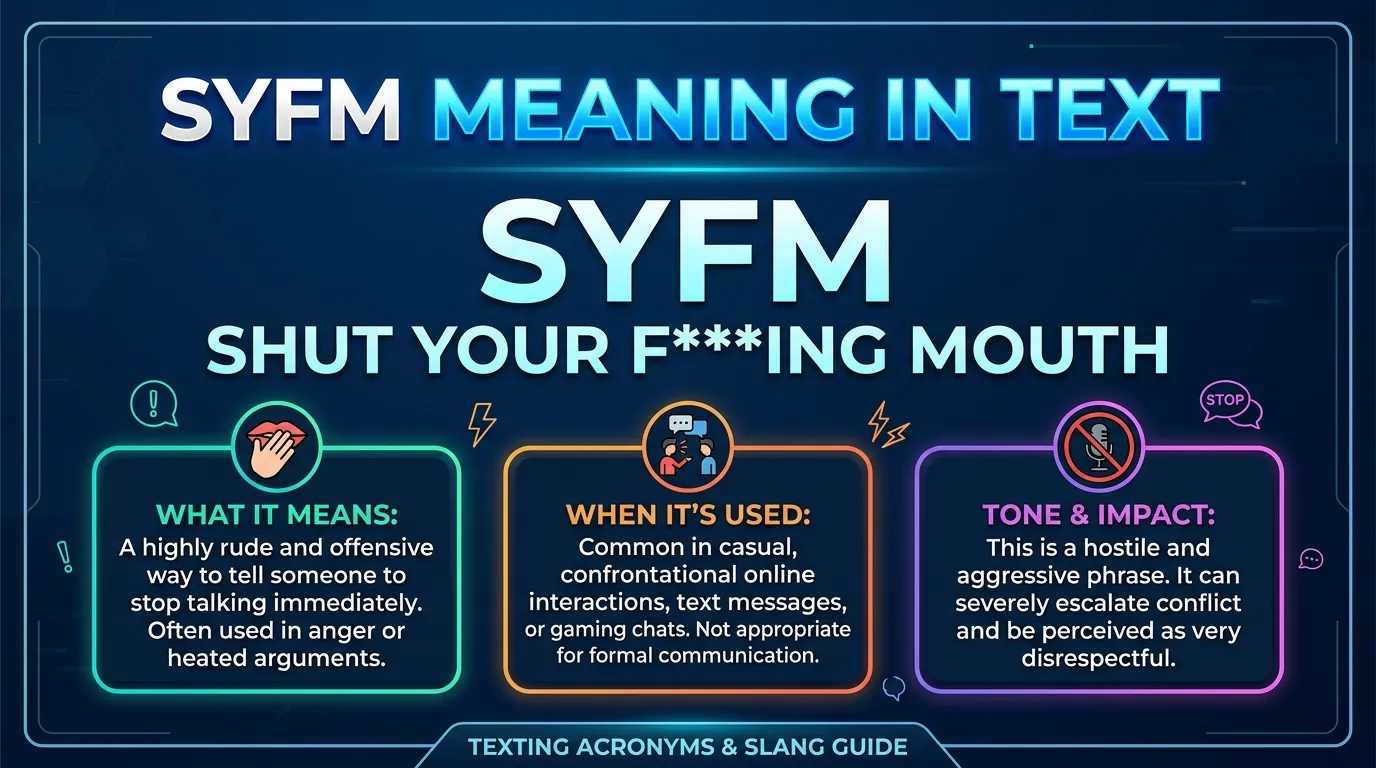 SYFM Meaning in Text