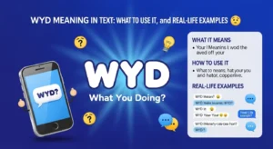 WYD Meaning in Text